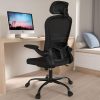 Amazon : $109.98 ($189.98)   Office Chair, High Back Ergonomic Desk Chair, Breathable Mesh Desk Chair with Adjustable Lumbar Support and Headrest, Swivel Task Chair with flip-up Armrests, Executive Chair for Home Office