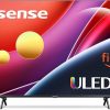 Amazon : $449.99 ($749.99)  Hisense 65-Inch Class U6HF Series ULED 4K UHD Smart Fire TV (65U6HF, 2024) - QLED, 600-Nit Dolby Vision, Game Mode Plus VRR, HDR 10+, 240 Motion Rate, MEMC, Voice Remote, Compatible with Alexa, Black