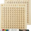 Amazon: $9.99 ($19.99) 2 in 1 Wooden Montessori Multiplication Addition Board Game Montessori Toy