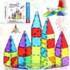 Amazon: $11.99 ($29.99) Magnetic Tiles Toddler Toys: 42PCS Magnet Tiles Building Blocks, Montessori Toys STEM Learning