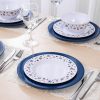 Amazon: $14.20 ($36.99) 12 Piece Melamine Dinnerware Sets-Unbreakable Dinnerware Service for 4