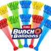 Amazon : $20.96 ($24.99)   Bunch O Balloons Multi-Colored (10 Bunches) by ZURU, 350+ Rapid-Filling Self-Sealing Instant Water Balloons for Outdoor Family, Children Summer Fun - Total (100 Balloons) Colors May Vary