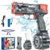 Amazon: $5.25 ($35.99) Electric Water Gun for Adults Kids, Strongest Automatic Water Pistol Up to 32ft,High Powered