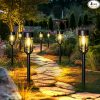 Amazon:$9.59 ($31.99)SOLPEX Solar Path Lights, 8 Pack Solar Pathway Lights Outdoor, Waterproof Solar Powered Landscape Lights for Yard Path Landscape Walkway (Warm White)