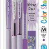 Amazon:$4.14 ($8.10)Pentel Color Shades Writing Pack - Pastel Violet (BLBKALZBPV)