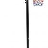 Amazon:$69.99 ($139.99)ZELUS Basketball Hoop Outdoor, 4.4/4.9/5.5 to 10 ft Height Portable Basketball Hoop System with 18 in Standard Hoop, 44 in Backboard & Weight Bag, Adjustable Basketball Hoop for Backyard Driveway