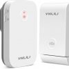 Amazon :$6.99 ($16.99)YXLILI Wireless Doorbell, Self-Powered Door Chime Kit with No Battery Required Push Button Cordless Door Bell Ringer 38 Tones Loud Up to 500ft Range, 4 Levels Volumes with LED Flash