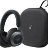 Amazon:$199.99 ($224.98)Soundcore Space One Pro by Anker, with Headphones Case, Adaptive Active Noise Cancelling Headphones Driven by 6 Mics, Super Foldable Design, 60H Lossless Audio, Ultra-Fast Charging, Hi-Res Wireless