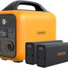 Amazon:$329.40 ($699.00)Runhood Portable Power Station Rallye 600, 648Wh Hot Swappable&Replacebale Battery, Full Power in Seconds, 2X600W(Peak 1200) Pure Sine Wave AC Outlet Modular Solar Generator for Camping/RVs/Home Use