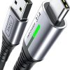 Amazon:$3.05 ($7.99)INIU USB C Charger Cable 6.6ft, 3.1A USB A to Type C Fast Charging Cable, Zinc Alloy Braided USB-C Data Cord for iPhone 15 Pro Max Samsung S24 S21 S10 A15 Google Pixel 7 LG V30 Moto, etc.
