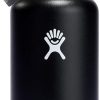 Amazon:$28.97 ($44.95)Hydro Flask Wide Flex Straw Cap Black 32 Oz
