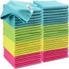 Amazon:$14.99 ($18.99)HOMEXCEL Microfiber Cleaning Cloth,50Pack Cleaning Rag,Cleaning Towels with 4 Color Assorted,11.5''X11.5''(Green/Blue/Yellow/Pink)