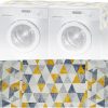 AMAZON:$7.49($14.99)Washer/Dryer Top Cover Protector Mat with Storage Pockets – Appliances Dust Cover
