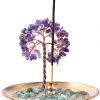 Amazon: $8.55 ($12.99) Incense Holder for Sticks, Healing Crystal Stone Money Tree Incense Burner, Ash Catcher for Yoga from