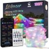 Amazon: $26.99 ($59.99) Continuous 100FT RGB+IC Strong LED Strip Lights Outdoor IP68 Waterproof, DIY, Chasing