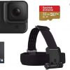 Amazon : $293.00 ($349.99) GoPro HERO8 Black Retail Bundle - Includes HERO8 Black Camera Plus Shorty, Head Strap, 32GB SD Card, and 2 Rechargeable Batteries