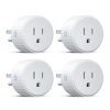 Amazon : $21.72 ($28.99)  Govee Smart Plug, WiFi Plugs Work with Alexa & Google Assistant, Smart Outlet with Timer & Group Controller, WiFi Outlet for Home, No Hub Required, ETL & FCC Certified, 2.4G WiFi Only, 4 Pack