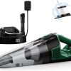 Amazon : $19.99 ($49.99)  Minthouz Cordless Handheld Vacuum Cleaner - 9000Pa Strong Suction with 120W Motor, Portable Hand Vacuum with 20-30 Mins Runtime, 2-in-1 Charging Dock, LED Light for Car, Home & Office Cleaning