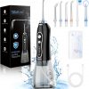 Amazon: $9.49 ($32.99) Water Dental Flosser Portable Dental Oral Irrigator with 5 Modes, 6 Replaceable Jet Tips