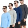Amazon: $19.79 ($29.99) 4 Pack Men’s Long Sleeves Dry Fit Shirts, UPF 50+ Rash Guard Swim SPF Fishing