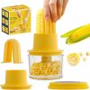 Amazon: $10.59 ($17.99) Corn Cob Stripper, Corn Peeler from Corn on the Cob, Quick Corn Kernel Cutter Tool w/ Bowl