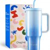 Amazon: $10.49 ($29.99) 40 oz Tumbler with Handle and Straw Lid, Reusable Leak-Proof Insulated Tumblers