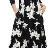 Amazon: $12.20 ($32.99) Women’s 3/4 Sleeve Maxi Dresses Casual Floral Print Long Dress with Pockets