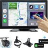 Amazon : $51.99 ($129.99)  Portable Apple Carplay Screen for Car,9 Inch Wireless Car Stereo with Apple Carplay & Android Auto,with 1080p Backup Camera,GPS Navigation,Bluetooth,Screen for All Vehicles