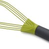 Amazon : $4.99 ($10.00)  Joseph Joseph Twist Whisk 2-In-1 Collapsible Balloon and Flat Whisk Silicone Coated Steel Wire, Gray/Green