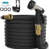 Amazon:  $19.99 ($39.99) 50ft Garden Hose Expandable, Water Hose with 10-Function Nozzle, Lightweight Flexible