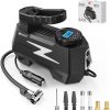 Amazon: $11.99 ($29.99) Tire Inflator Portable Air Compressor, DC 12V Tire Air Pump with LED and 150PSI Digital Pressure Gauge
