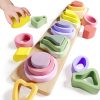 Amazon: $5.99 ($11.99) Montessori Toys for 1 2 3 Year Old Boys Girls – Wooden Sorting & Stacking Toys for Kids