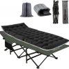 Amazon: $65.99 ($169.99) Folding Camping Cot, Portable Camping Cot for Adults, 900LBS Heavy Duty Sleeping Cots
