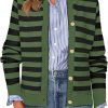 Amazon: $12.39 ($32.99) Women’s 2024 Striped Cardigan Sweater Open Front Long Sleeve Button Tweed Knit Fall Outwear