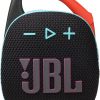 Amazon : $69.95 ($79.95)  JBL Clip 5 - Ultra-Portable,Waterproof & Dustproof Bluetooth Speaker,Big Pro Sound with Punchy bass,Integrated Carabiner,Up to 12 Hours of Play,Made in Part with Recycled Materials(Black & Orange)