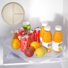 Amazon: $7.49 ($14.99) Lazy Susan Rectangular Turntable Organizer for Refrigerator, [Extra Divided Plate for Food Sharing]