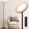 Amazon: $25.19 ($62.99) Modern LED Floor Lamp – Remote & Touch Control, 40W/2400LM Sky Torchiere Standing Lamp