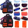 Amazon: $14.99 ($29.99) 2 Pack Kids Tactical Vest Kit for Nerf Guns Series for with Refill Darts,Reload Clips,Dart Pouch
