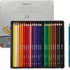 Amazon: $3.79 ($9.97) Amazon Basics Premium Colored Pencils, Soft Core, 24 Count