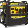 Amazon : $418.80 ($749.00)  Champion Power Equipment 4250-Watt Dual Fuel RV Ready Portable Open Frame Inverter Generator with Quiet Technology