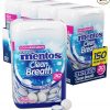 Amazon : $12.87 ($17.16)  Mentos Clean Breath Sugarfree Hard Mint, 150pc, Intense Peppermint (Pack of 4 Bottles)