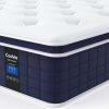 Amazon : $399.99 ($499.99) Coolvie 12 Inch King Size Mattress, Hybrid King Mattress in a Box, 3 Layer Premium Foam with Pocket Springs for Motion Isolation and Pressure Relieving, Medium Firm Feel, 100-Night Trial