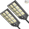 Amazon : $59.99 ($129.99)  6800W Solar Street Lights Outdoor Waterproof 680000LM Solar Parking Lot Lights,6500k Led Solar Lights Pole,Motion Sensor,Remote Control, Dusk to Dawn,Commercial Grad 2pack.