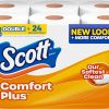 Amazon:  $4.69 ($6.49) Branded ComfortPlus Toilet Paper, 12 Double Rolls, 231 Sheets per Roll, Septic-Safe