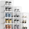 Amazon: $19.99 ($69.99) X Large 12 Pack Shoe Storage Boxes Fit for Size 12, Shoe Organizer