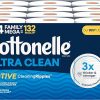 Amazon : $22.07 ($27.59)  Cottonelle Ultra Clean Toilet Paper with Active CleaningRipples Texture, 24 Family Mega Rolls, 353 Sheets Per Roll, 1 Ply
