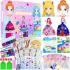 Amazon: $6.99 ($22.99) 30 Paper Craft Activities Kits, Arts & Crafts Gifts for Girls Age 5-12, Princess Makeup Play