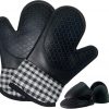 Amazon: $9.99 ($19.99) 4pcs Set Oven Gloves and Pot Holder Set, Heat-Resistant 500 Degree, with Mini Oven Gloves