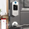 Amazon: $54.99 ($183.30) Smart Front Door Lock Set, 8-in-1 Fingerprint Keyless Entry Door Lock with App Control
