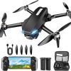 Amazon:$49.99 ($299.99)Drone with Camera, 2K FPV Drone with Brushless Motor, Altitude Hold, Gesture Selfie, One Key Take Off/Landing, 3D Flips, Waypoint Fly, 2 Batteries, Foldable Mini Drones for Kids and Beginners